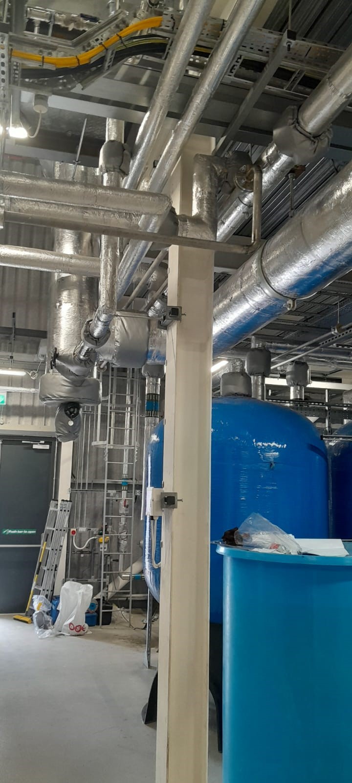 BAE Glascoed - Steam Line Installation (via Vital Energi)